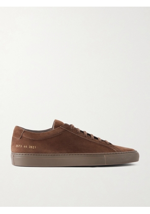 Common Projects - Achilles Premium Suede Sneakers - Men - Brown - EU 40