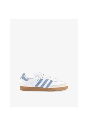 Womens Adidas Samba OG Leather Low-Top Trainers