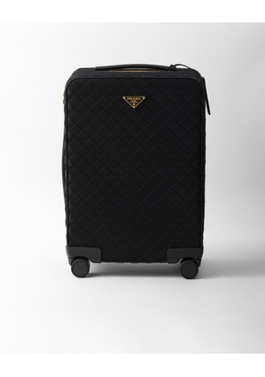 Embroidered fabric trolley