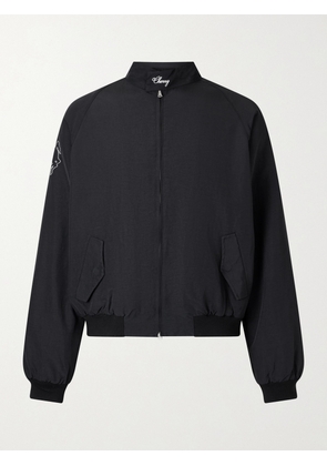 Cherry Los Angeles - Championship Embroidered Shell Bomber Jacket - Men - Black - S