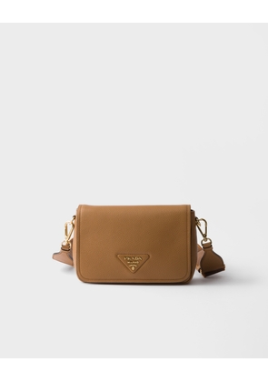 Leather shoulder bag