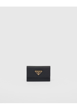 Saffiano leather card holder