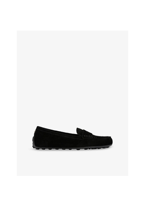 Womens Carvela Avola Suede Loafers