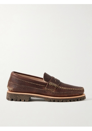 Yuketen - Leather Penny Loafers - Men - Brown - US 8