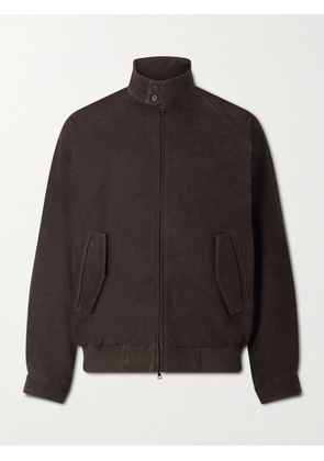 ssstein - Nubuck Bomber Jacket - Men - Brown - XS