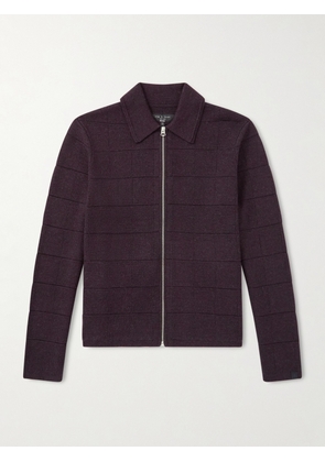 Rag & Bone - Melrose Wool Zip-Up Cardigan - Men - Brown - S