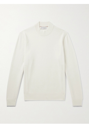 Brunello Cucinelli - Cashmere Sweater - Men - Neutrals - IT 46