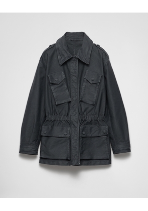 Old cotton safari jacket