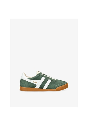 Womens Gola Elan Suede Low-Top Trainers
