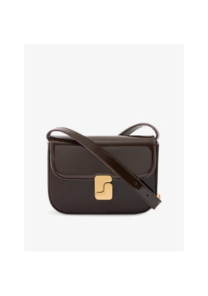 Womens Soeur Bell Very Mini Patent-Leather Cross Body Bag