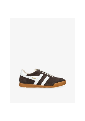 Womens Gola Elan Suede Low-Top Trainers