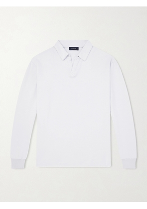 SEASE - Supima Cotton-Jersey Polo Shirt - Men - Gray - S