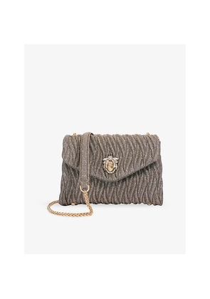 Womens Dune Darling Woven Shoulder Bag