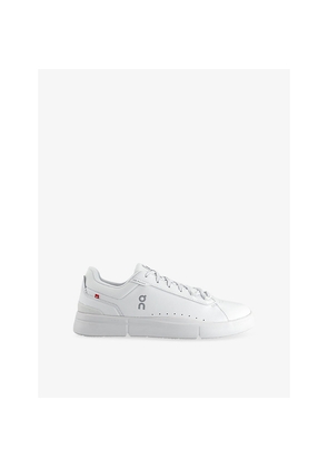 Womens On The Roger Advantage Faux-Leather Trainers