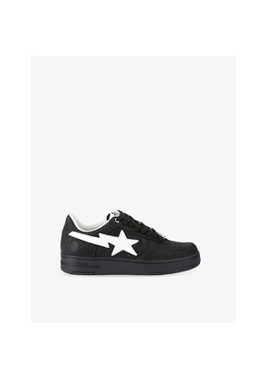 Mens A Bathing Ape Bape Sta Os #3 M2 Leather Trainers