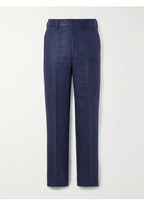 Gabriela Hearst - Harold Straight-Leg Brushed Silk-Felt Suit Trousers - Men - Blue - IT 46