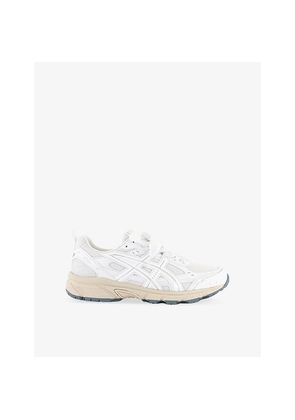 Womens Asics Gel-Nunobiki Faux-Leather and Mesh Low-Top Trainers