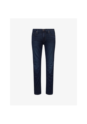 Mens Paige Lennox Straight-Leg Stretch-Woven Jeans