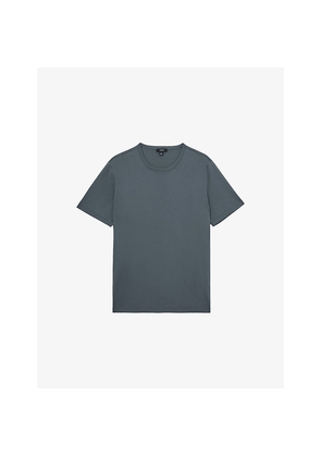 Mens Reiss Count Short-Sleeved Cotton-Jersey T-Shirt