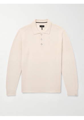 Rag & Bone - Declan Cashmere Polo Sweater - Men - Neutrals - S