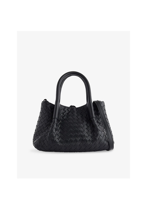 Womens Bottega Veneta Parachute Small Leather Tote Bag