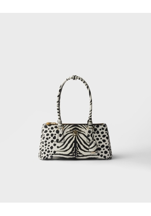 Prada Galleria medium printed Saffiano leather bag
