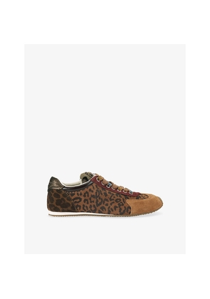 Womens Kurt Geiger London Islington Suede Trainers