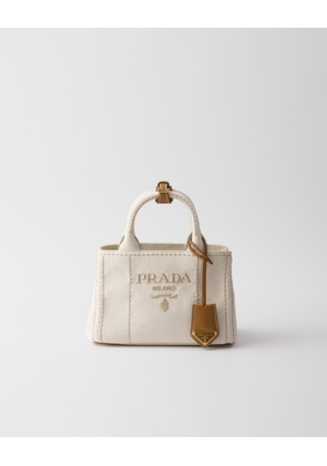 Prada Jardinière mini linen blend bag