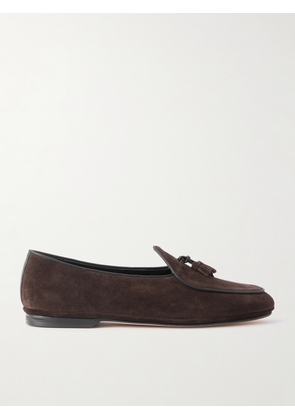 Rubinacci - Marphy Tasselled Suede Loafers - Men - Brown - EU 40
