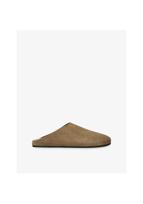 Womens The Row Hudson Suede Mules