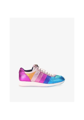 Womens Kurt Geiger London Islington Pump Leather Trainers