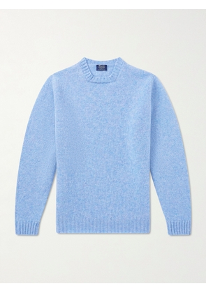 William Lockie - Virgin Wool Sweater - Men - Blue - S
