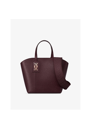 Womens C De Cartier Mini Leather Tote Bag