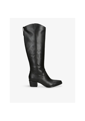 Womens Dolce Vita Virona H2O Leather Heeled Boots