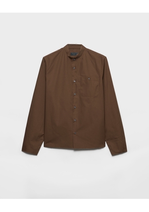 Cotton blend shirt