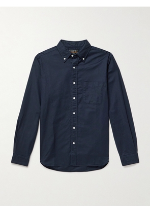 Beams Plus - Button-Down Collar Cotton Oxford Shirt - Men - Blue - S