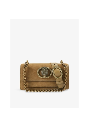 Womens Kurt Geiger London Chelsea Small Suede Cross-Body Bag