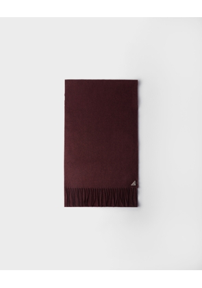 Silk and cashmere scarf