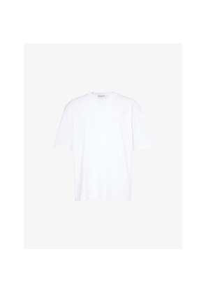 Mens Moncler Genius Moncler x A$Ap Rocky Brand-Plaque Cotton-Jersey T-Shirt