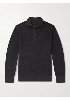 Rag & Bone - Joel Wool and Lyocell-Blend Half-Zip Sweater - Men - Gray - S