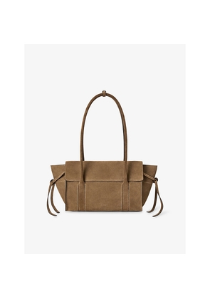 Womens Mulberry Small Soft Bayswater Suede Shoulder Bag