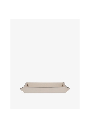 Smythson Panama Large Rectangular Trinket Tray