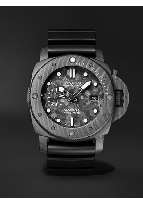 Panerai - Submersible Marina Militare Automatic 47mm Carbotech™ and Rubber Watch, Ref. No. PAM02979 - Men - Black