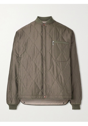 Beams Plus - Quilted Blouson Jacket - Men - Green - S