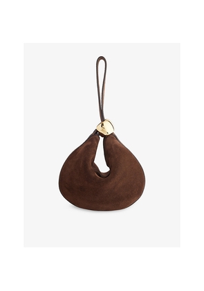 Womens Amanu The Zambia Suede Pouchette