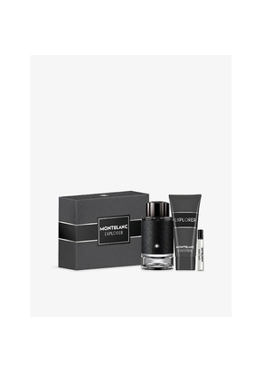 Mens Montblanc Explorer Eau De Parfum Gift Set