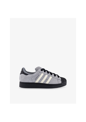 Womens Adidas Superstar II Suede Trainers