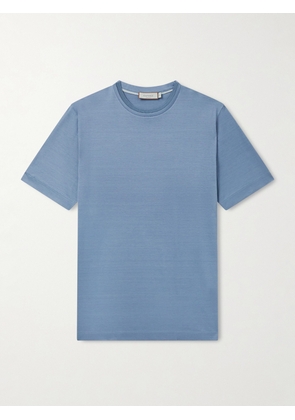 Canali - Cotton-Jersey T-Shirt - Men - Blue - IT 46