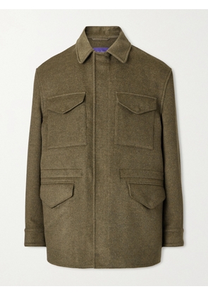 Ralph Lauren Purple Label - Ripley Wool and Cashmere-Blend Jacket - Men - Green - S
