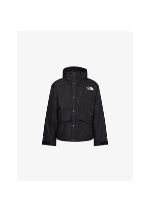 Mens The North Face Mountain Hooded Woven-Down Jacket